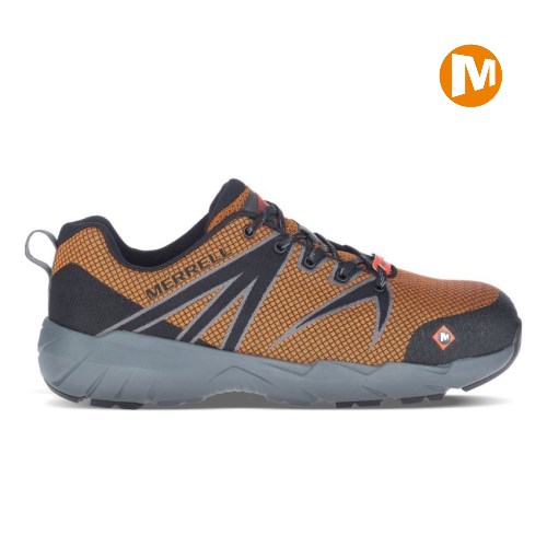 Zapatos de Seguridad Merrell Fullbench 55 Alloy Toe Hombre MX.N.KUA